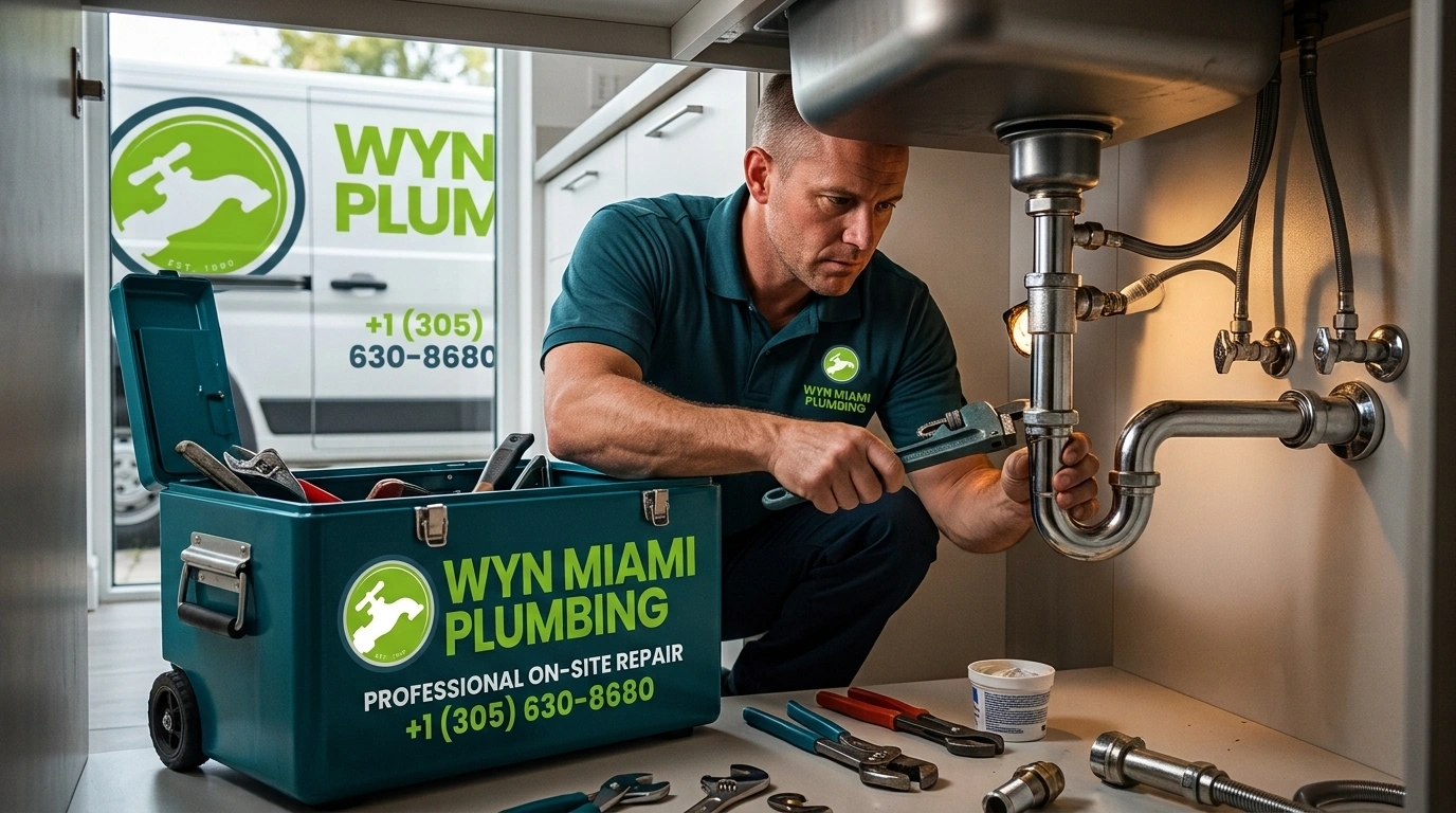 Professional on-site plumbing repair in Miami FL