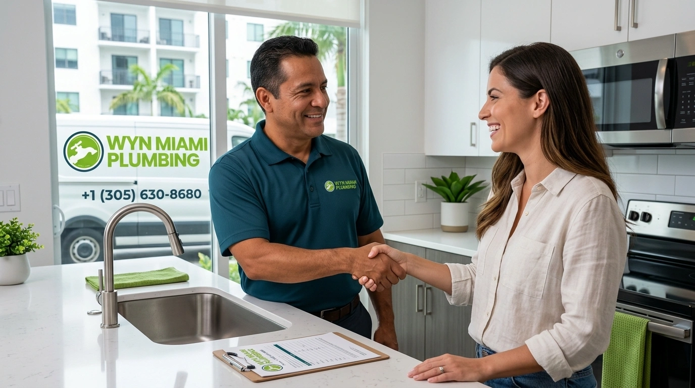 Trusted customer service by Wyn Miami Plumbing in Miami FL